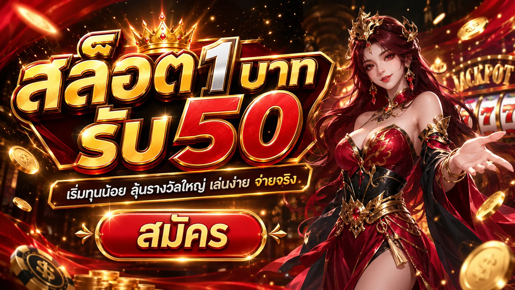 สล็อต1บาทรับ50